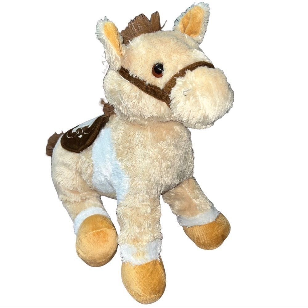 Kellytoy plush horse pony brown